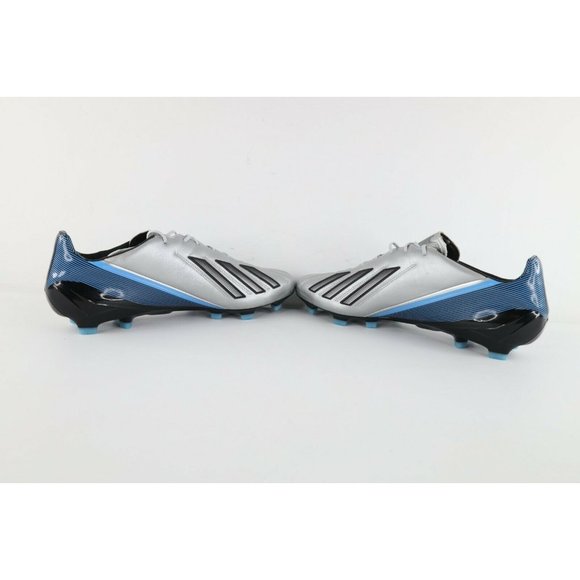 New w/o Box Adidas Adizero F50 TRX FG Leather Soccer Cleats Shoes Silver Mens 13 - Picture 6 of 9